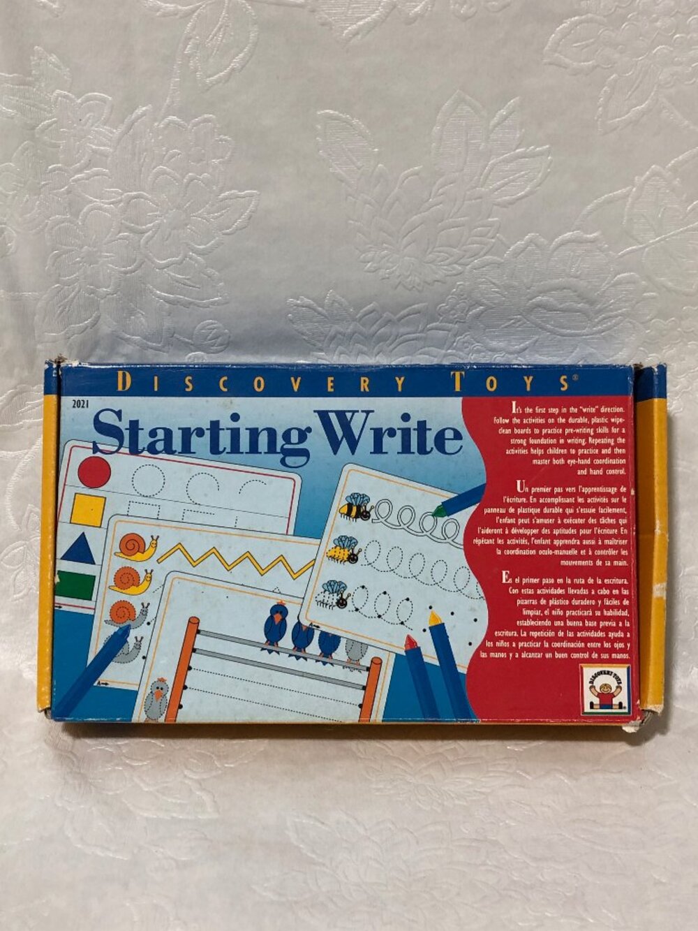 Discovery Toys Starting Write Pre-Writing Skills Fine Motor Control Ages 3 Year+